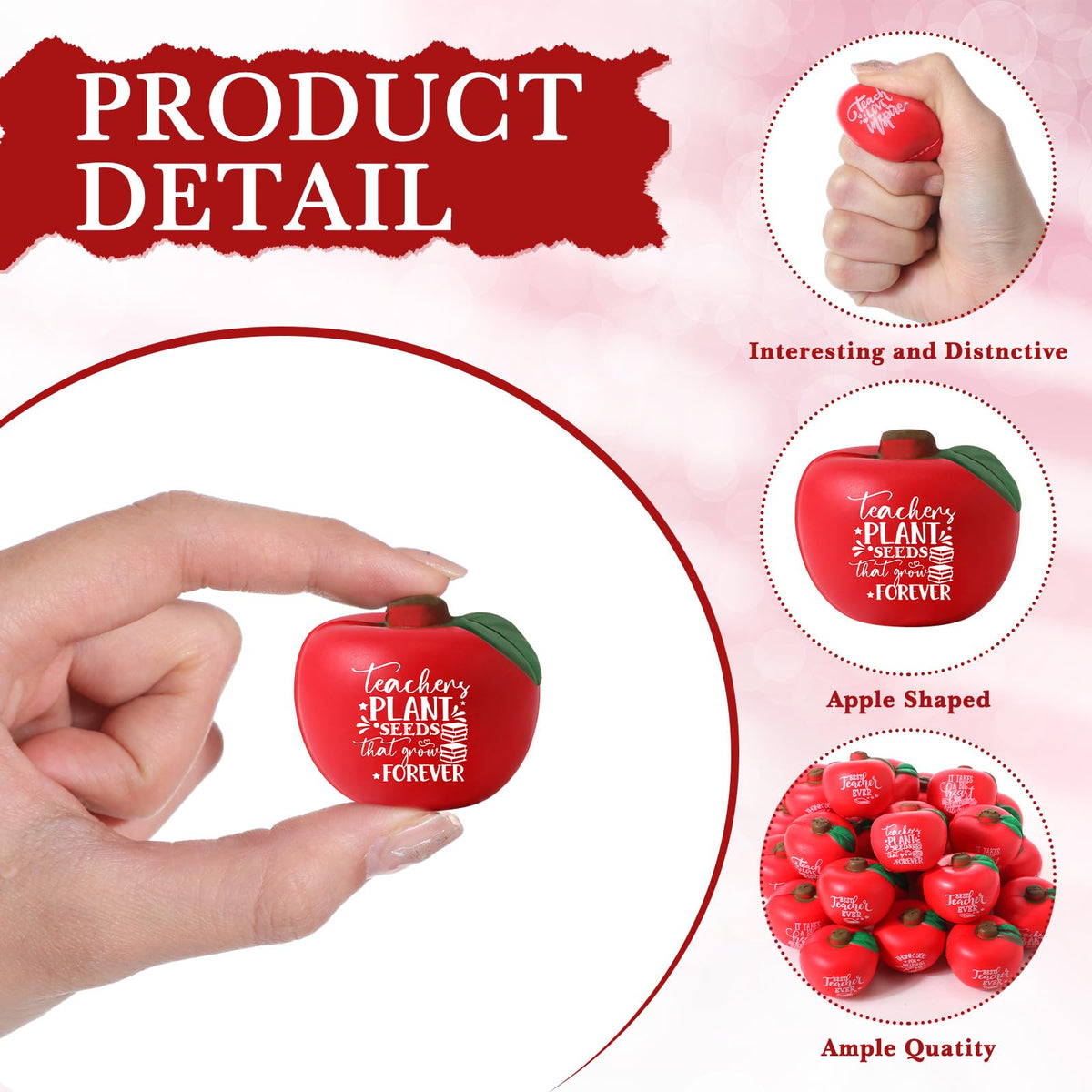 Shappy fruit stress ball strawberry style promotes classroom motivation