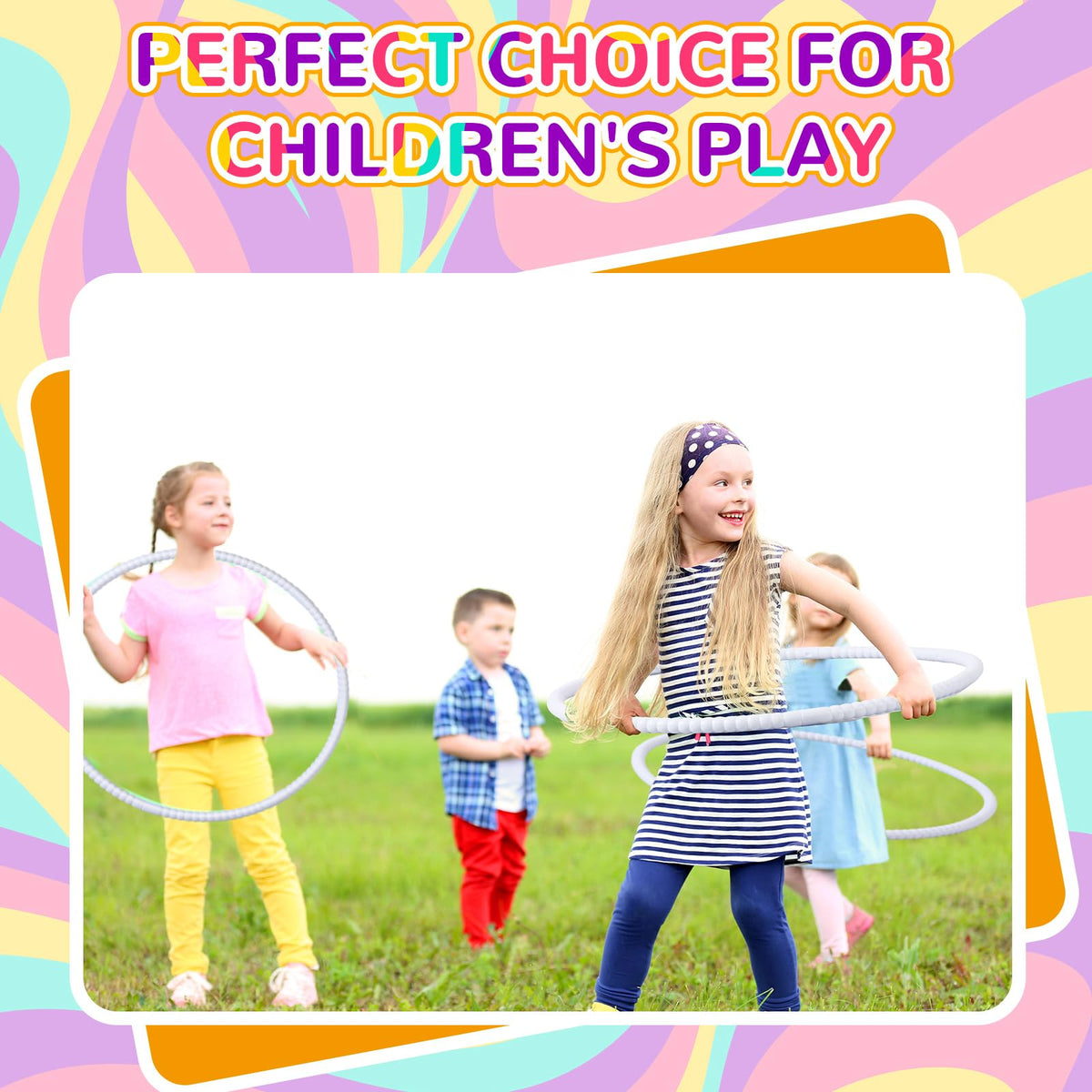Shappy hoops suitable for dog agility training and interactive games.