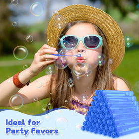 Shappy lightweight wands with easy grip promote safe, comfortable bubble blowing for all ages.