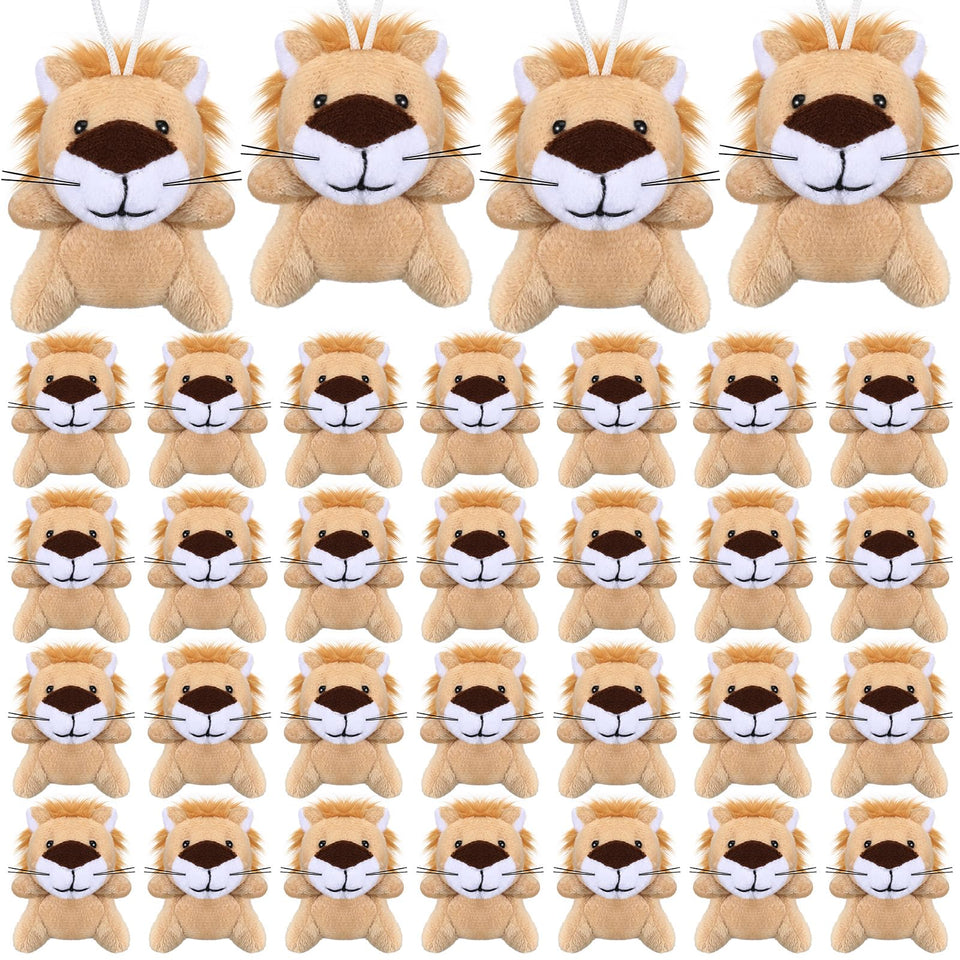 Shappy 50-piece lion plush set, ideal for party favors and gifts.