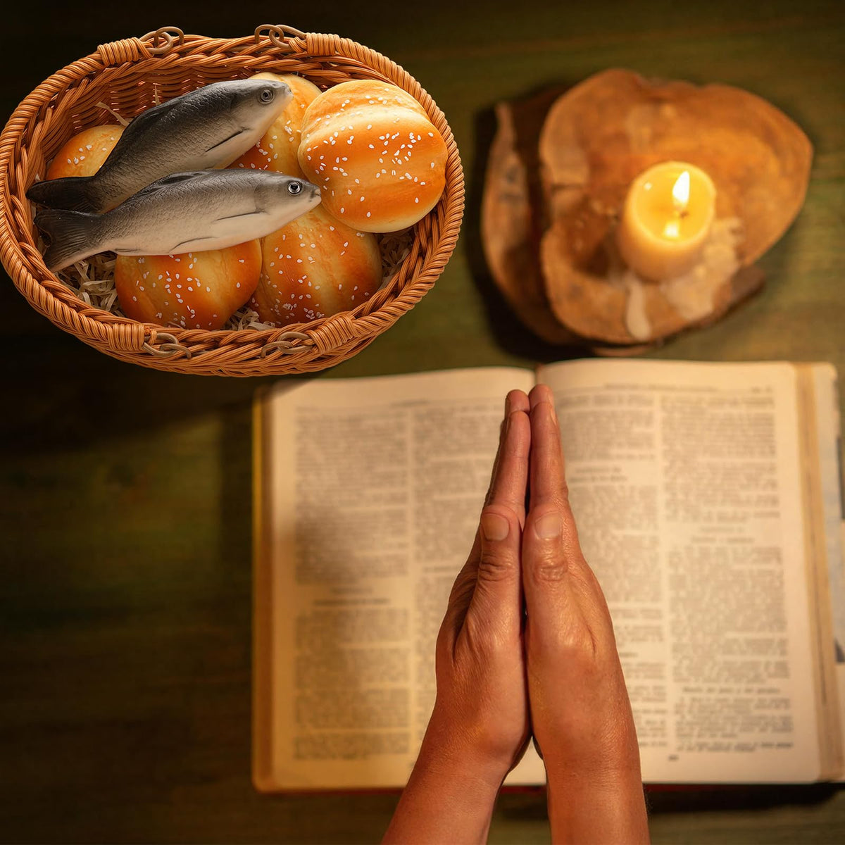 Shappy miracle loaves and fish set: complete teaching kit for religious education activities