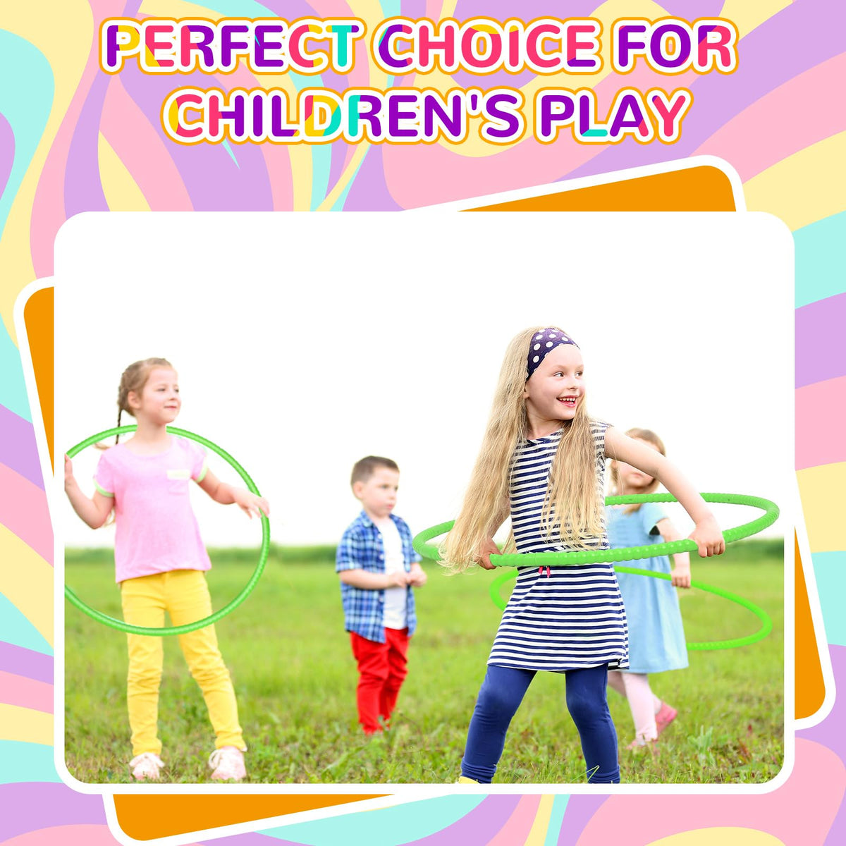 Shappy-party-favor-hoop ideal as kids' party favors and game props.