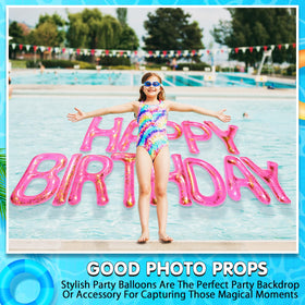 Shappy quick valve inflation system for fast setup of pool letters