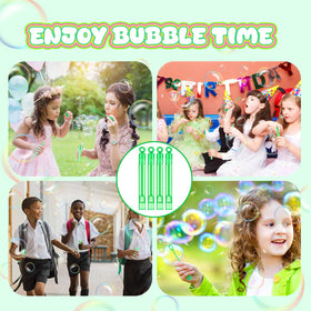Shappy portable rose bubble wands 0-17oz per wand for easy transport.