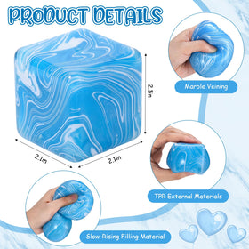 Shappy stress ice cube blue handheld use for quick resets on the go