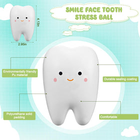 Shappy teeth toy handheld squeeze for tactile fun