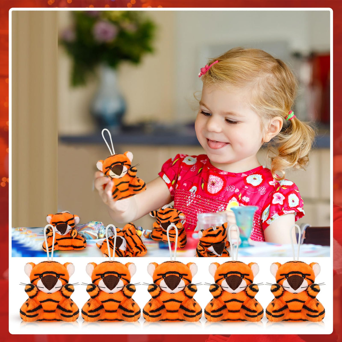 Shappy tiny tiger gift bag stuffer for stocking stuffers