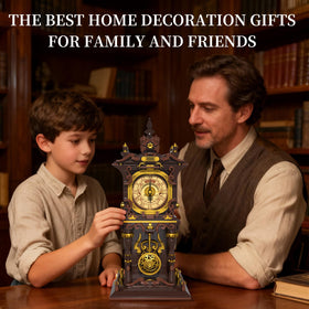 SHAREHB Retro Steampunk Decor – a timeless focal point for living rooms and workspaces.