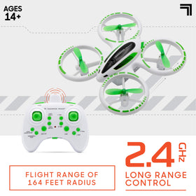 Sharper Image Glow Up performs 360 flips with LED stunts for exciting aerobatics