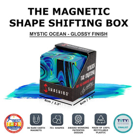 Shashibo demonstrates 100+ shapes for creative exploration.