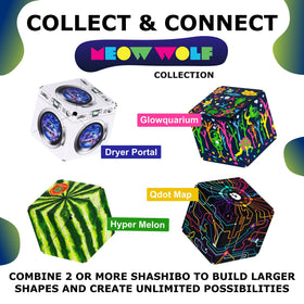 Shashibo is compact and travel-ready for on-the-go sensory play.