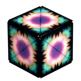 Shashibo compact travel toy fits easily in a bag