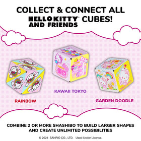 Shashibo connect to create larger art with other cubes for collaborative play.