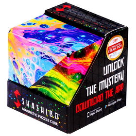 Shashibo Cosmos main cube for versatile sensory play.