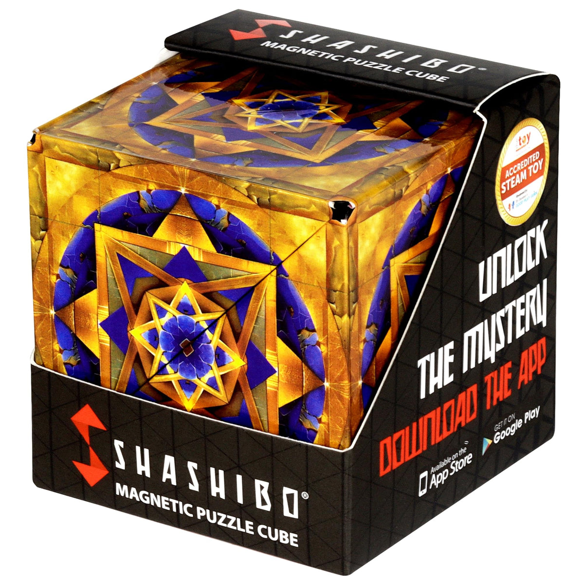Shashibo DODECA shape shifting box in compact form for focused play
