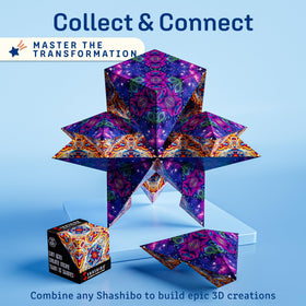 Shashibo fine motor coordination enhanced by a transformable cube.