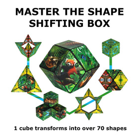 Shashibo Jungle offers 100+ shapes for challenging, engaging puzzles.