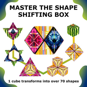 Kid-friendly Shashibo offers screen-free creative play and focus recovery.