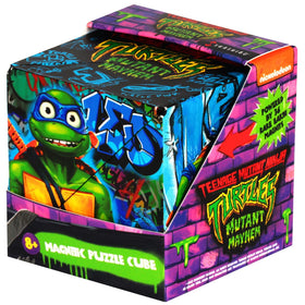 Shashibo Leo transforming cube showcases TMNT Leo with dynamic shape shifting for tactile play.