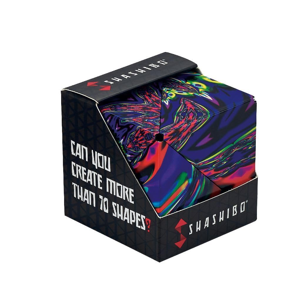 Shashibo magnets click with a satisfying sensory experience for stress-free focus.