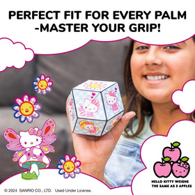 Shashibo palm-friendly design fits easily in hand for focused fidget sessions.