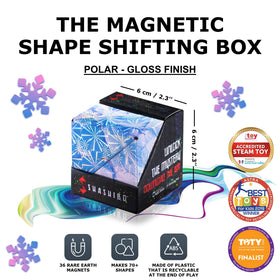 Shashibo Polar transforming cubes mid-rotation into shapes