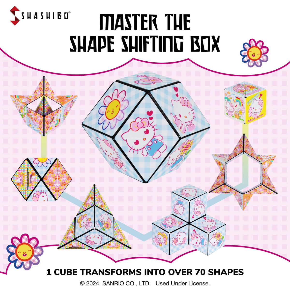 Shashibo premium matte surface resists wear while maintaining smooth grip during play.
