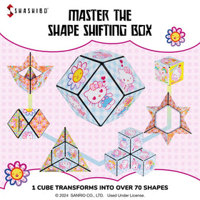 Shashibo premium matte surface resists wear while maintaining smooth grip during play.