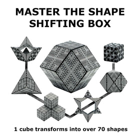 Shashibo sensory clicks provide calming, engaging focus
