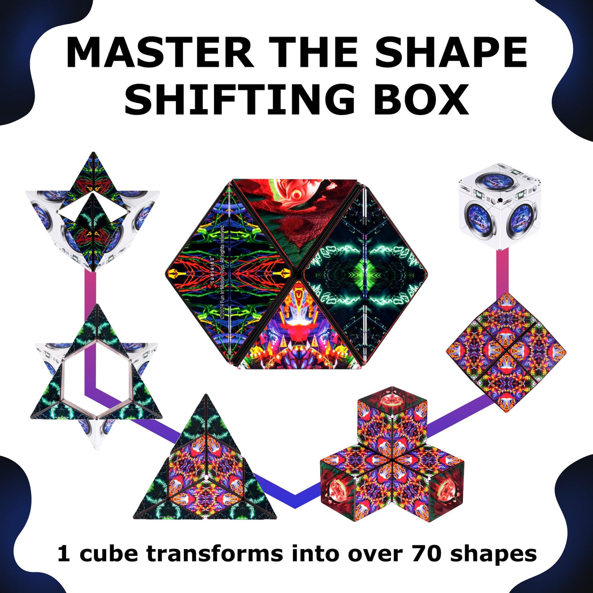 Shashibo sensory fidget box provides calm, screen-free focus for all ages