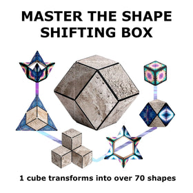 Shashibo sensory gift for kids, teens, and adults for tactile play