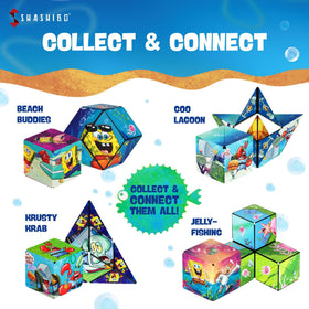 Shashibo SpongeBob SquarePants beach-buddies edition makes a playful gift idea.