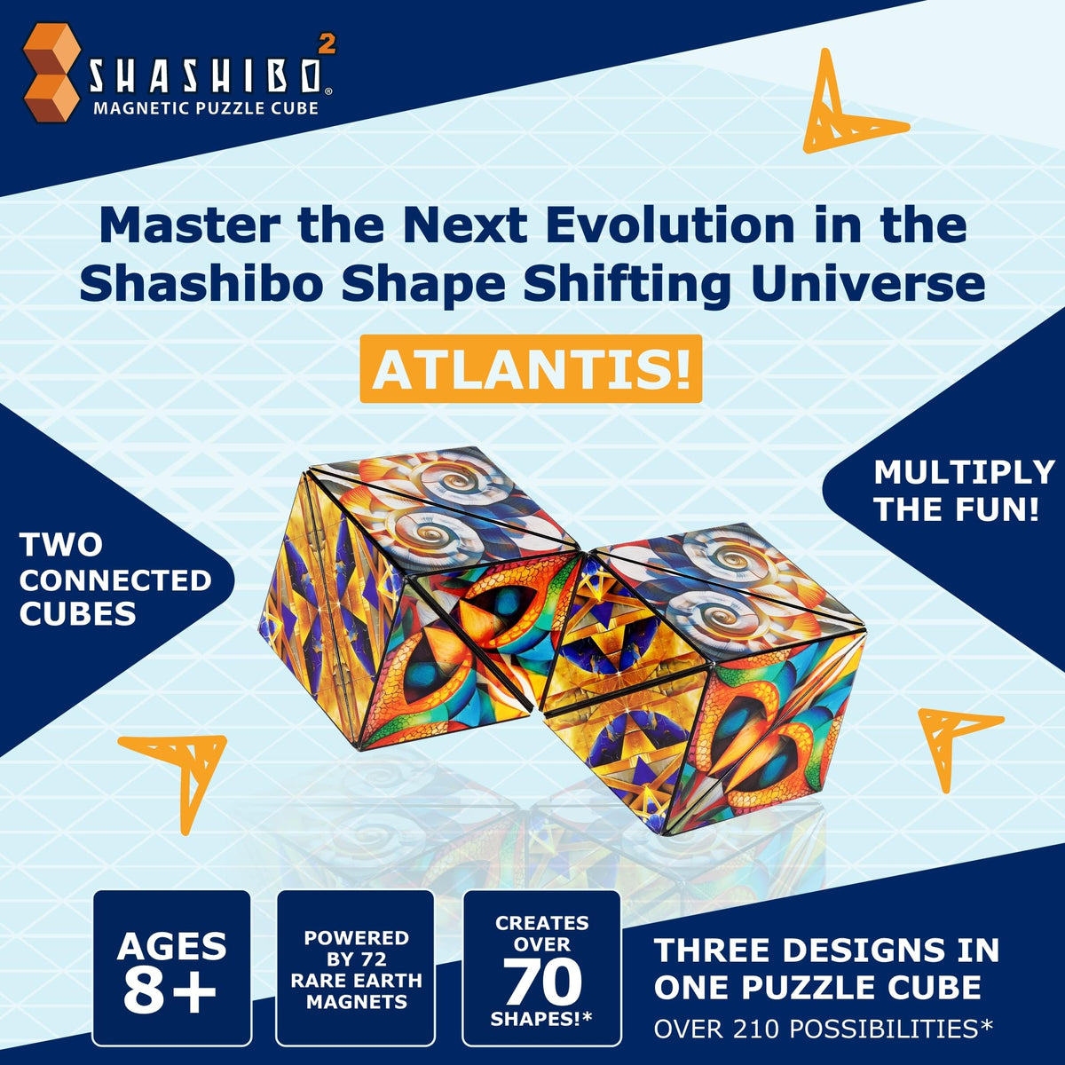 Shashibo Squared 3D pattern reveal—engaging mind and fingers during tasks.