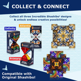 Shashibo Squared Box tactile sensory toy sparks creativity and calm focus.