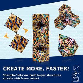Shashibo Squared colorful magnets—eye-catching cubes spark creative play and exploration.