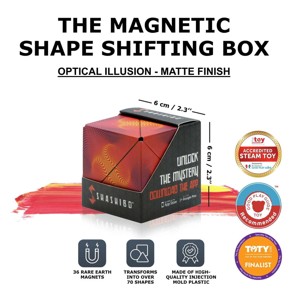 Shashibo strong magnetic cubes assembly demonstrates how shapes connect into larger sculptures.