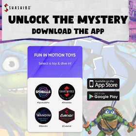 TMNT Mutant Mayhem edition brings bold artwork to life during playtime.