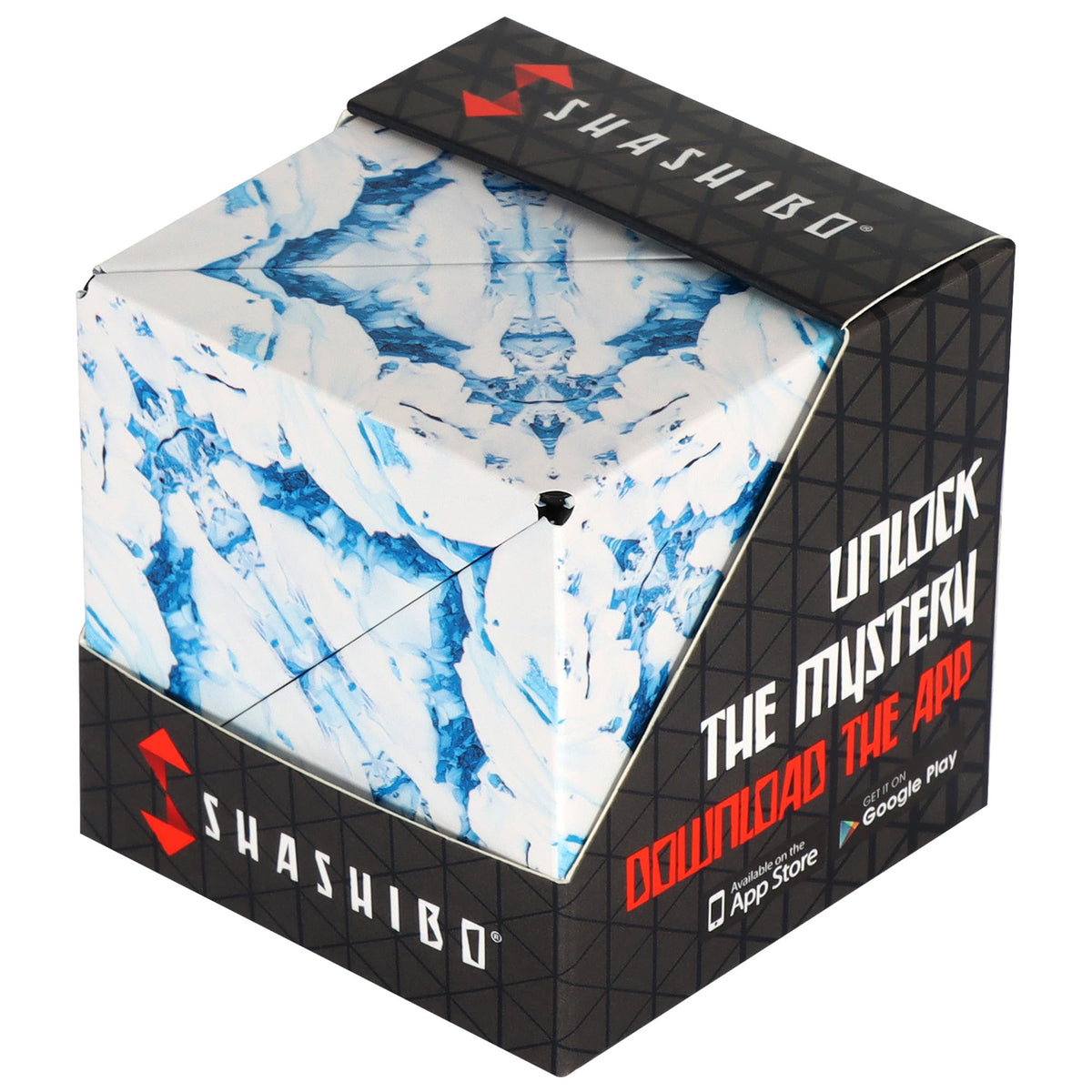 Shashibo transformable box offering 100+ shapes for creative play.