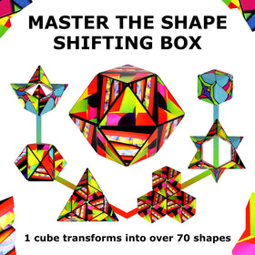 Shashibo travel-friendly compact and quiet toy for on-the-go focus