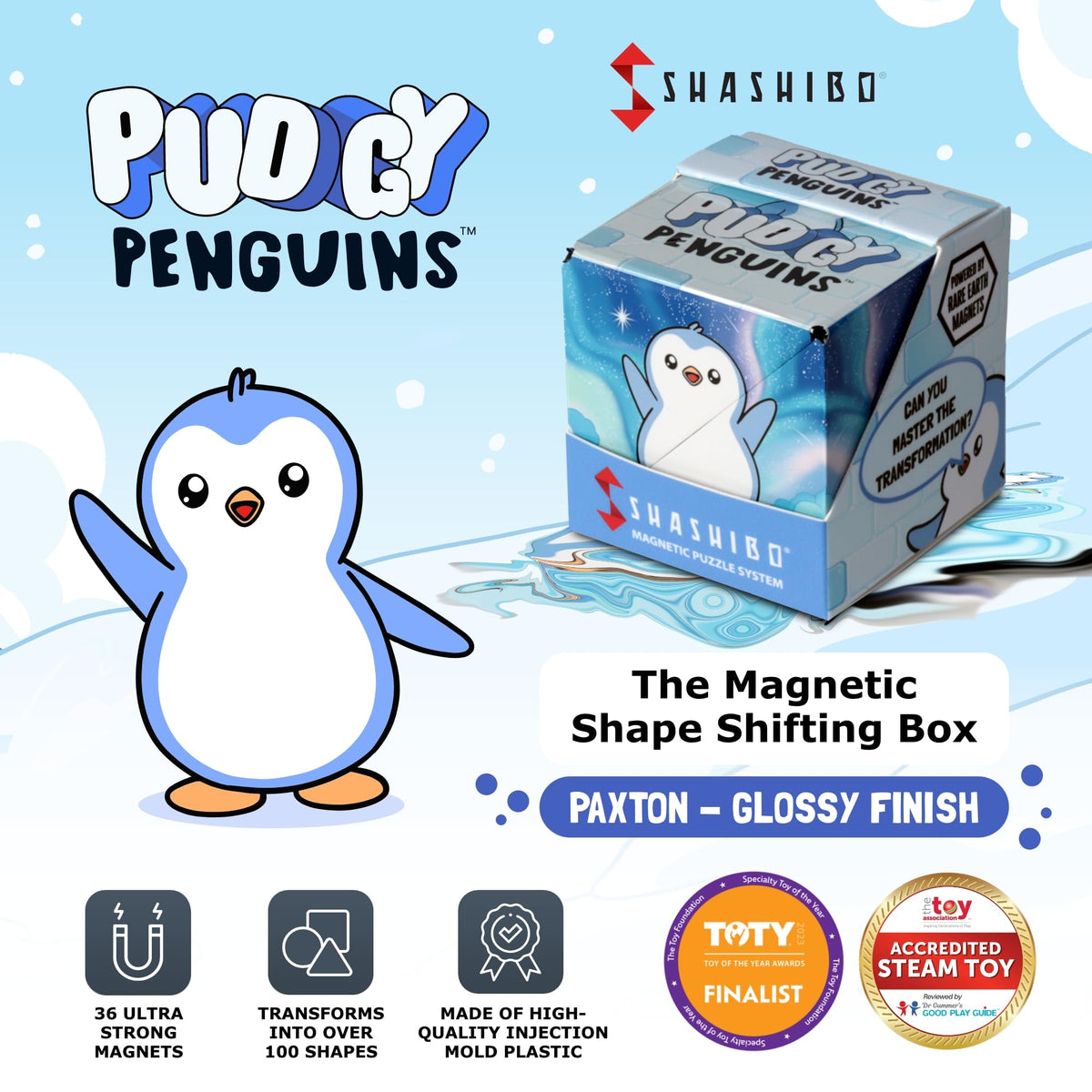 Shashibo underwater buddies paxton theme, engaging sea-inspired design for imaginative exploration.
