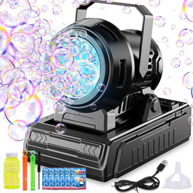 SHCKE bubble machine with 10 holes for large bubble clouds at outdoor parties