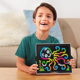 SHEFIZ Lite Brite light shows add dynamic effects to play
