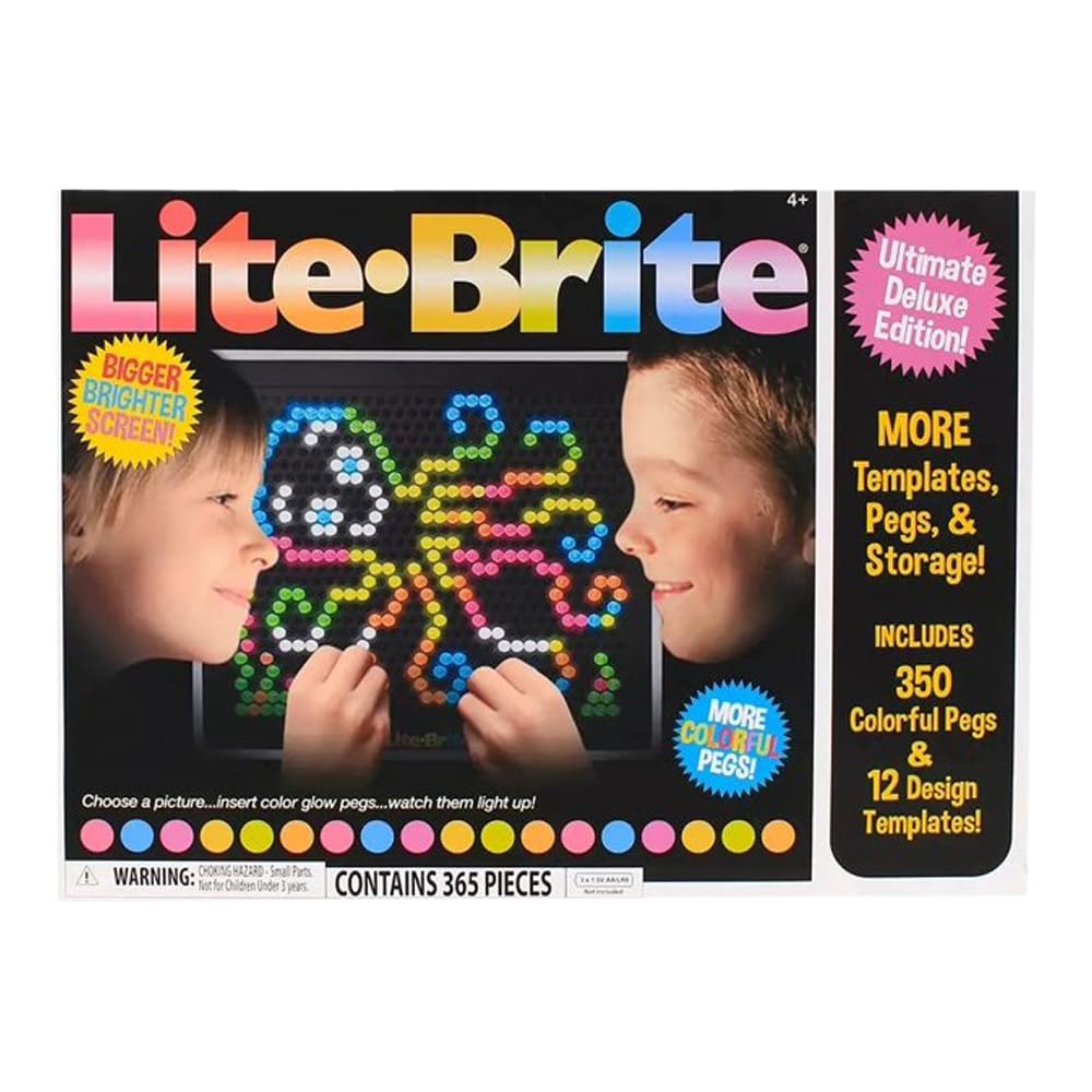 SHEFIZ Lite Brite Magic Screen glowing panels for creative light art exploration