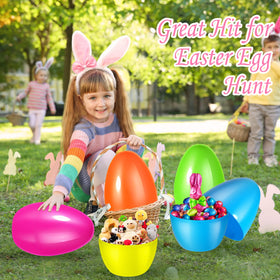 Shemira plastic eggs perfect as basket stuffers and favors