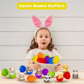 Shemira Easter eggs and puppets ready for classroom rewards.