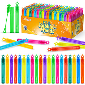 Shemira bubble wand packaging box showing secure, leak-free delivery.