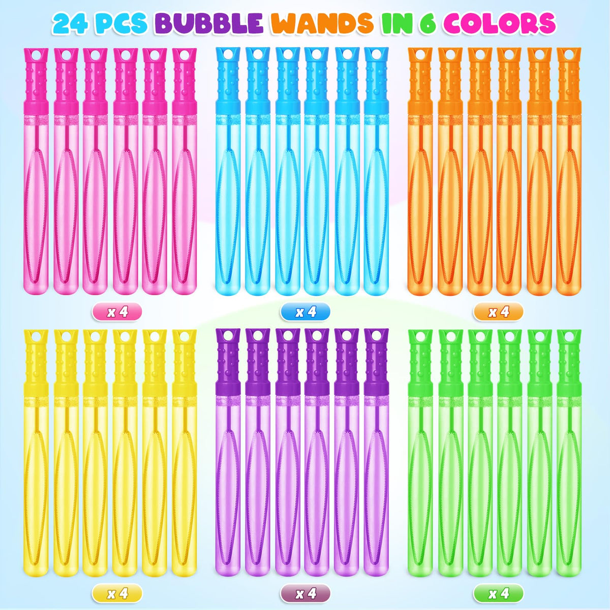 Shemira bubble wands in a sturdy box packaging to protect during shipping.