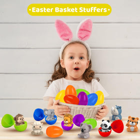 Shemira colorful egg shells ready for gifting and play.