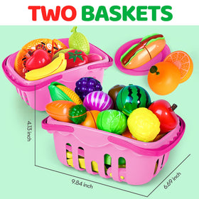 Shemira dinner plates for realistic pretend meals