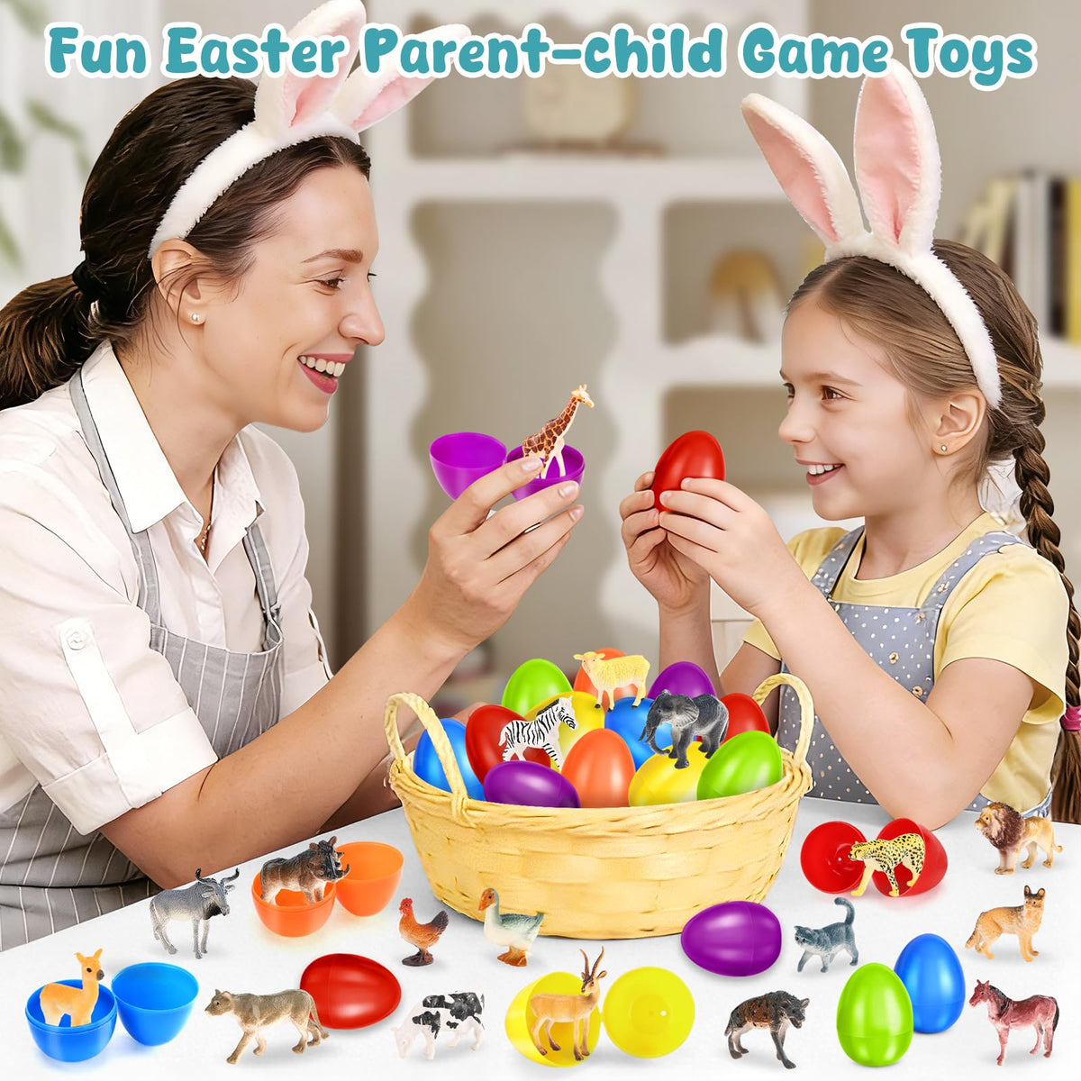 Gift-ready Shemira Easter eggs as basket fillers